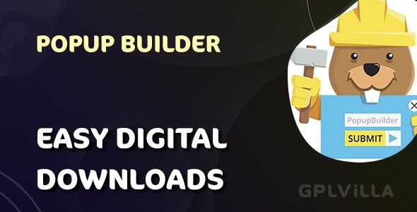 Download Popup Builder Easy Digital Downloads (EDD) WordPress Plugin GPL