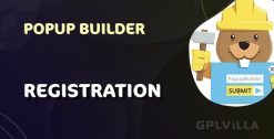 Download Popup Builder Registration WordPress Plugin GPL