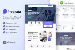 Pregnata - Pregnancy Care & Obstetrician Elementor Template Kit