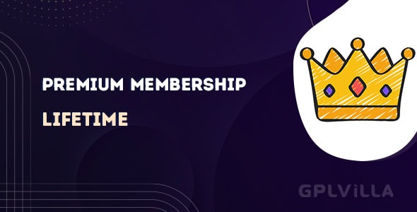 Lifetime Premium Membership