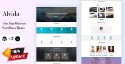 Alvida - One Page Business WordPress Theme