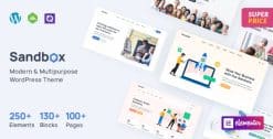 Sandbox - Modern & Multipurpose WordPress Theme