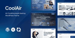 Coolair - Air Conditioning & Heating HVAC WordPress Theme
