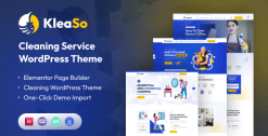 Kleaso - Cleaning Services WordPress Theme