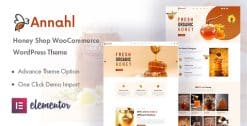 Annahl - Organic & Honey Shop WordPress Theme