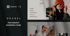 Orabel - Creative Photography WordPress Theme