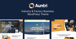 Auntri - Industry & Factory WordPress Theme