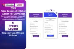 Download Pricing Scheme Switcher Addon For Elementor GPL WordPress Plugin