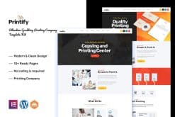 Printify - Printing Company Elementor Template Kit