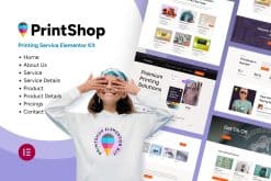 Printshop - Printing Business Elementor Template Kit