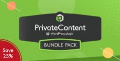 Download PrivateContent - Bundle Pack GPL WordPress Plugin