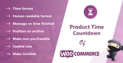 Download Product Time Countdown Pro for WooCommerce GPL WordPress Plugin
