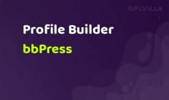 Profile Builder bbPress AddOn