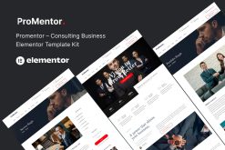 Promentor - Business Consulting Elementor Template Kit