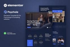 Psychole - Psychology and Counseling Elementor Template Kit