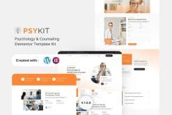 Psykit - Psychology & Counseling Elementor Template Kit