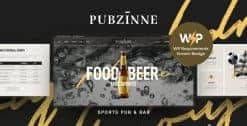 Download Pubzinne - Sports Bar & Pub WordPress Theme