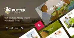 Download Putter - Golf Course & Playing Ground WordPress Theme