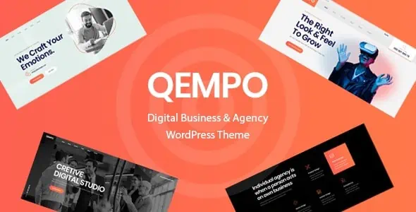 Download Qempo - Digital Agency Services WordPress Theme