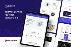 Qonec - Broadband & Internet Service Provider Template Kit