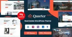 Download Quarter - Real Estate WordPress Theme