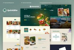 Quick Bite - Restaurant & Cafe Elementor Pro Template Kit