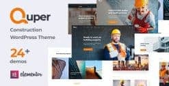 Download Quper | Construction and Architecture WordPress Theme