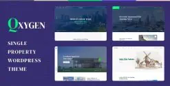 Download Qxygen - Single Property WordPress Theme