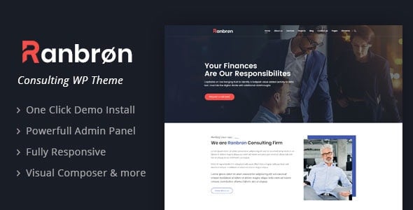 Download Ranbron - Business and Consulting WordPress Theme