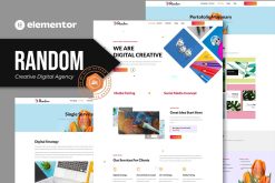 Random - Creative Digital Agency Elementor Template Kit