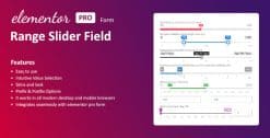Download Range Slider Field for Elementor form GPL WordPress Plugin