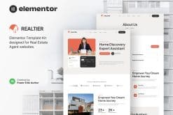 Realtier - Real Estate & Property Agent Elementor Template Kit