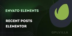 Download Recent Posts Elementor Addon