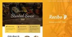 Download Recibo - Restaurant WordPress