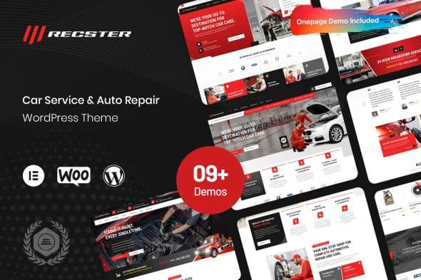 Download Recster - Car Service & Auto Repair Theme GPL WordPress Plugin