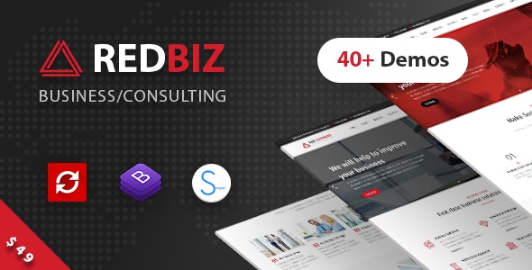 Download RedBiz - Finance & Consulting Multi-Purpose WordPress Theme
