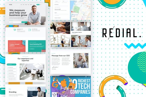 Redial - Corporate & Business Elementor Template Kit