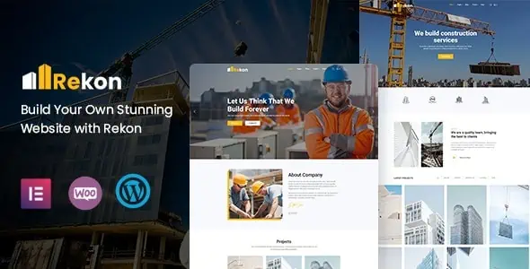 Download Rekon - Construction WordPress Theme