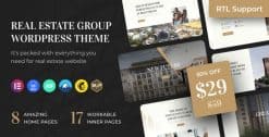 Download Reland - Real Estate Group WordPress Theme + RTL