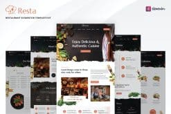 Resta - Restaurant Elementor Template Kit