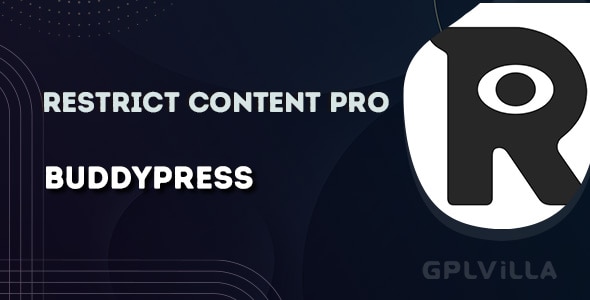Download Restrict Content Pro - BuddyPress