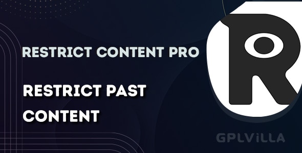 Download Restrict Content Pro Restrict Past Content AddOn