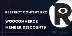 Download Restrict Content Pro WooCommerce Member Discounts AddOn