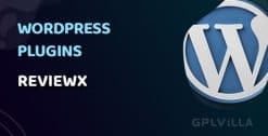Download ReviewX Pro WordPress Plugin GPL