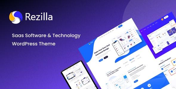 Download Rezilla - SaaS Software & Technology WordPress Theme