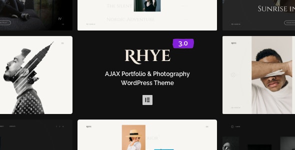 Download Rhye – AJAX Portfolio WordPress Theme