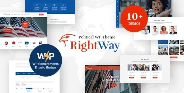 Download Right Way | Election Campaign and Political Candidate WordPress Theme
