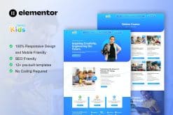 RoboticaKids - Kid Robotic School Elementor Pro Template Kit