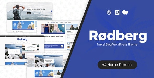 Download Rodberg - Travel Blog WordPress Theme