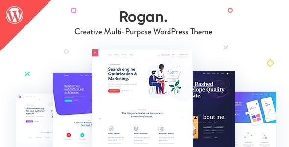 Download Rogan - Creative Multipurpose WordPress Theme for Agency